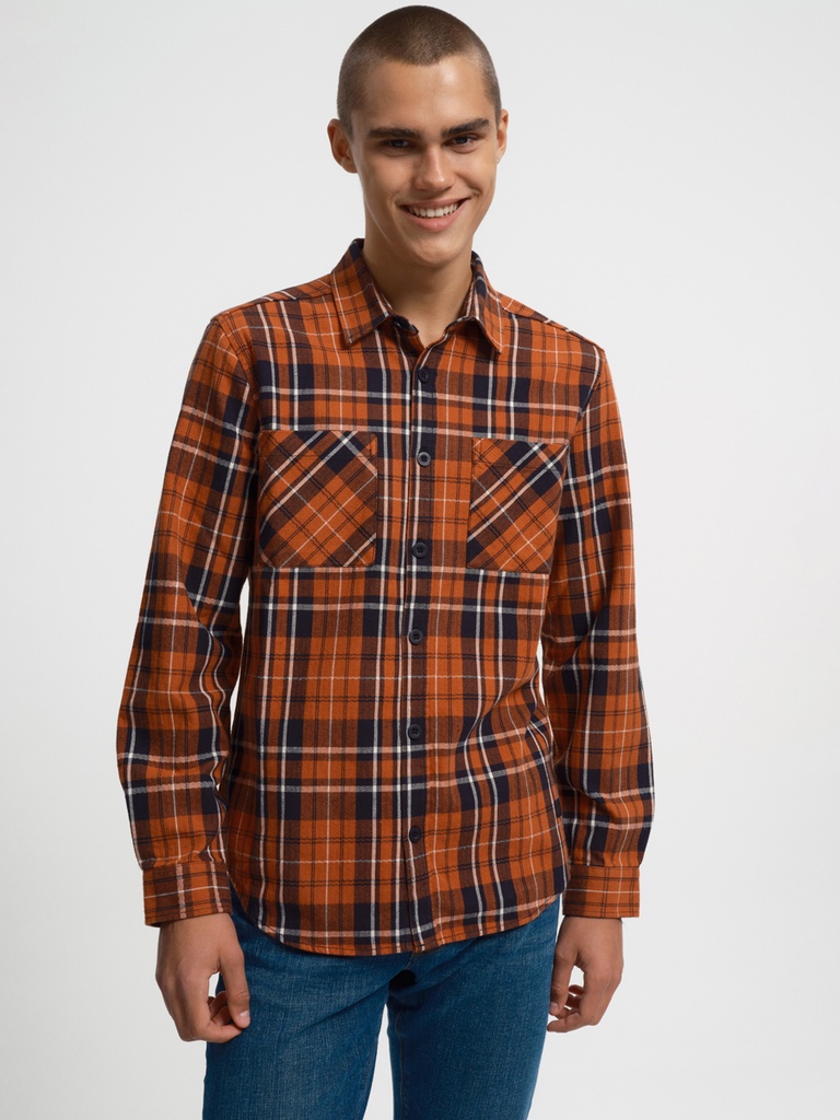 Regular Fit Men's Shirt Long Sleeve