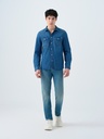 Slim Fit Men's Shirt Long Sleeve 