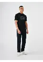Regular Fit Black Men's T-Shirt