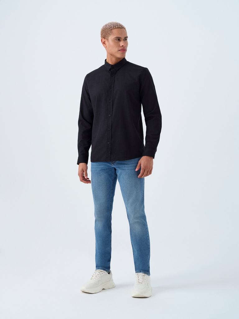 Regular Fit Men's Shirt Long Sleeve