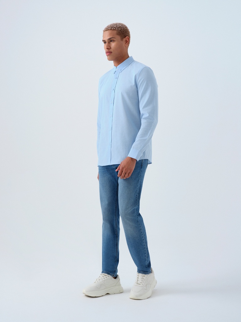 Regular Fit Men's Shirt Long Sleeve