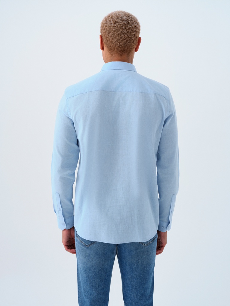 Regular Fit Men's Shirt Long Sleeve