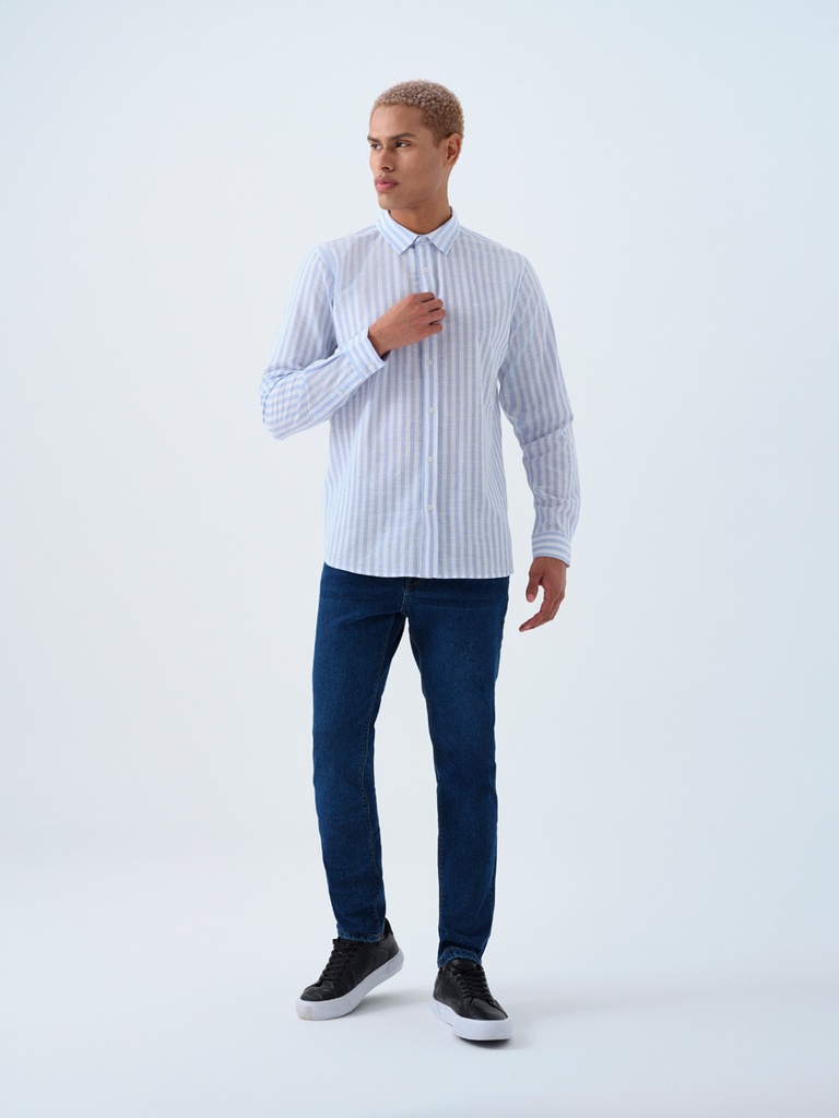 Regular Fit Men's Shirt Long Sleeve