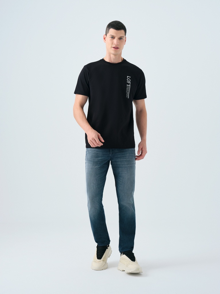 Regular Fit Men's T-shirt Short Sleeve