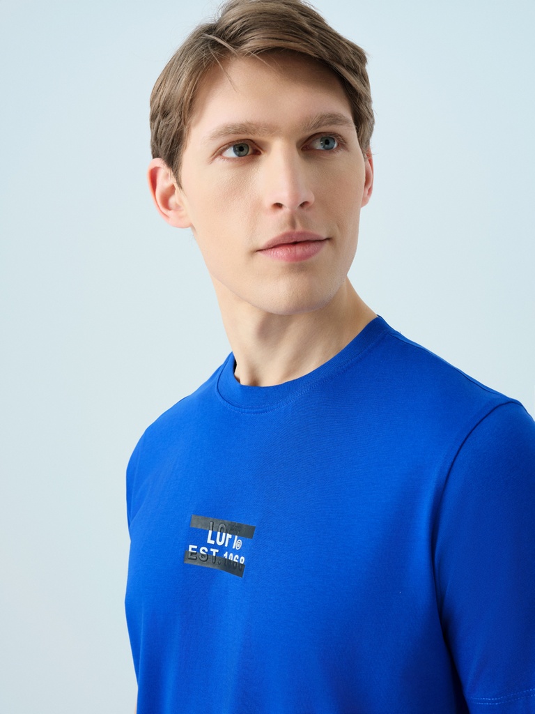 Regular Fit Men's T-shirt Short Sleeve