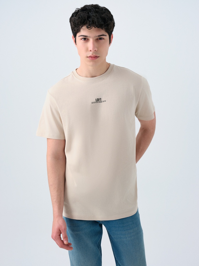Regular Fit Men's T-shirt Short Sleeve