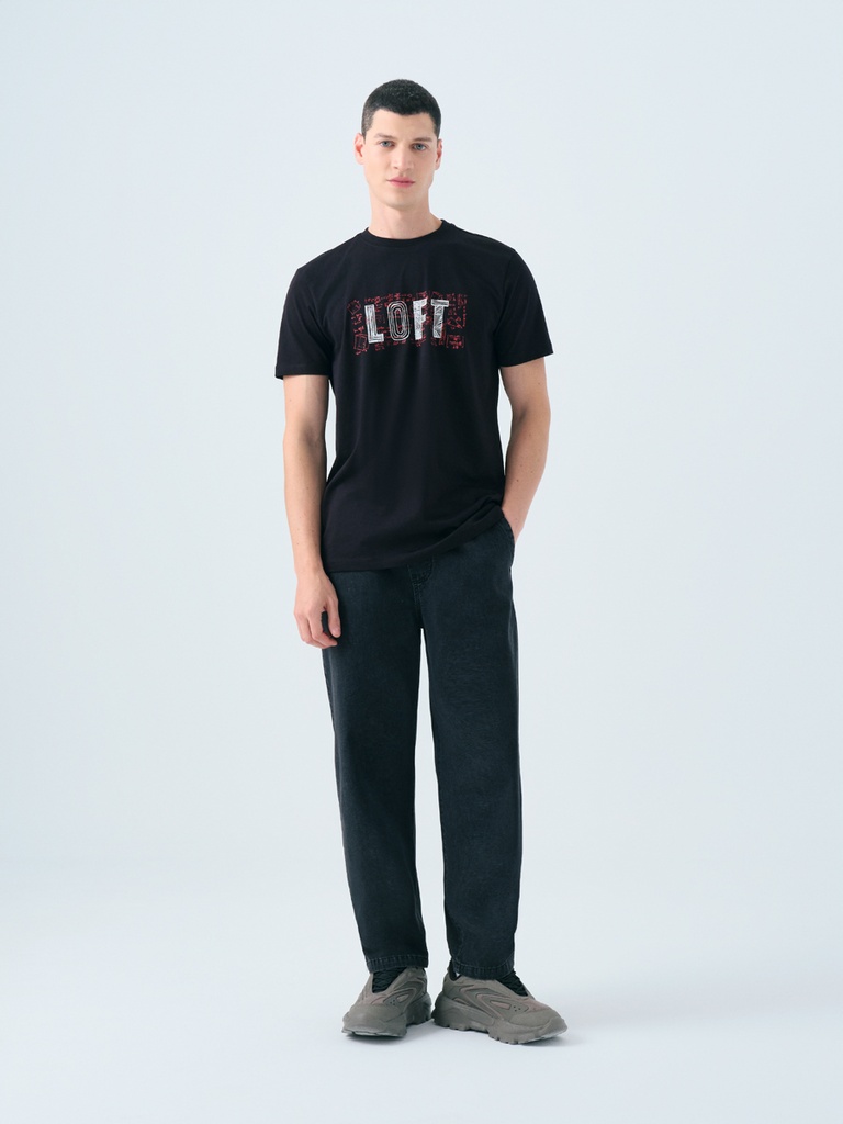 Regular Fit Men's T-shirt Short Sleeve