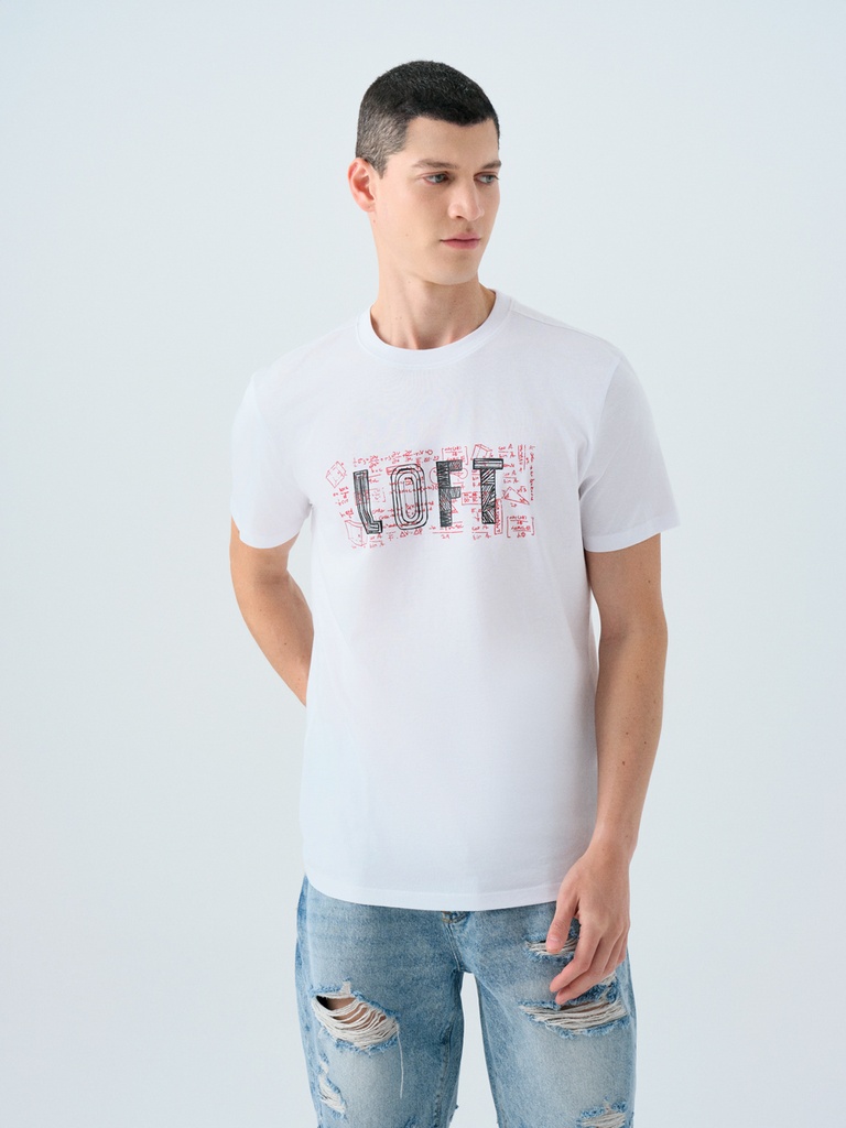 Regular Fit Men's T-shirt Short Sleeve