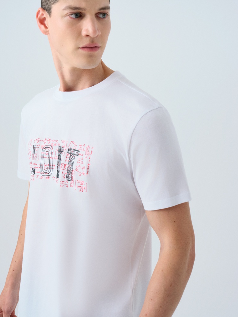 Regular Fit Men's T-shirt Short Sleeve
