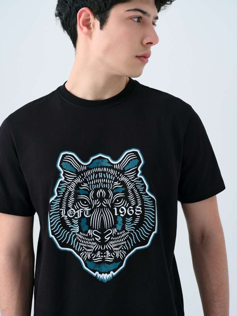 Regular Fit Men's T-shirt Short Sleeve