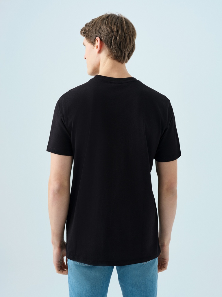 Regular Fit Men's T-shirt Short Sleeve