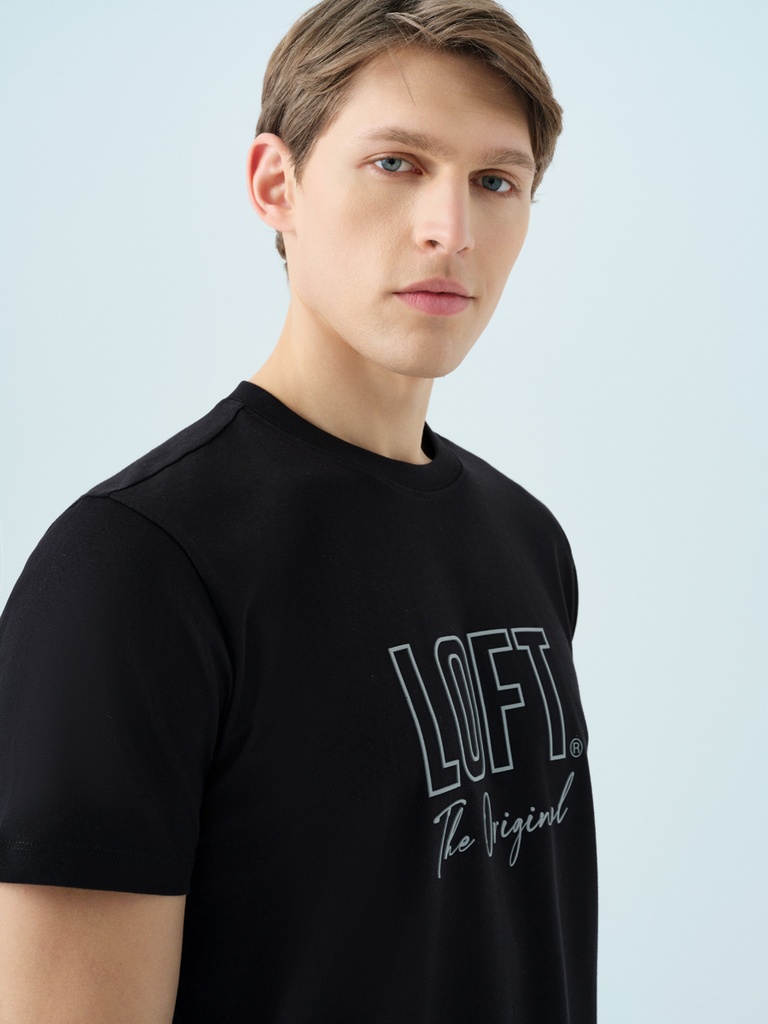 Regular Fit Men's T-shirt Short Sleeve