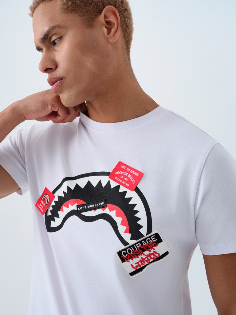 Regular Fit Men's T-shirt Short Sleeve
