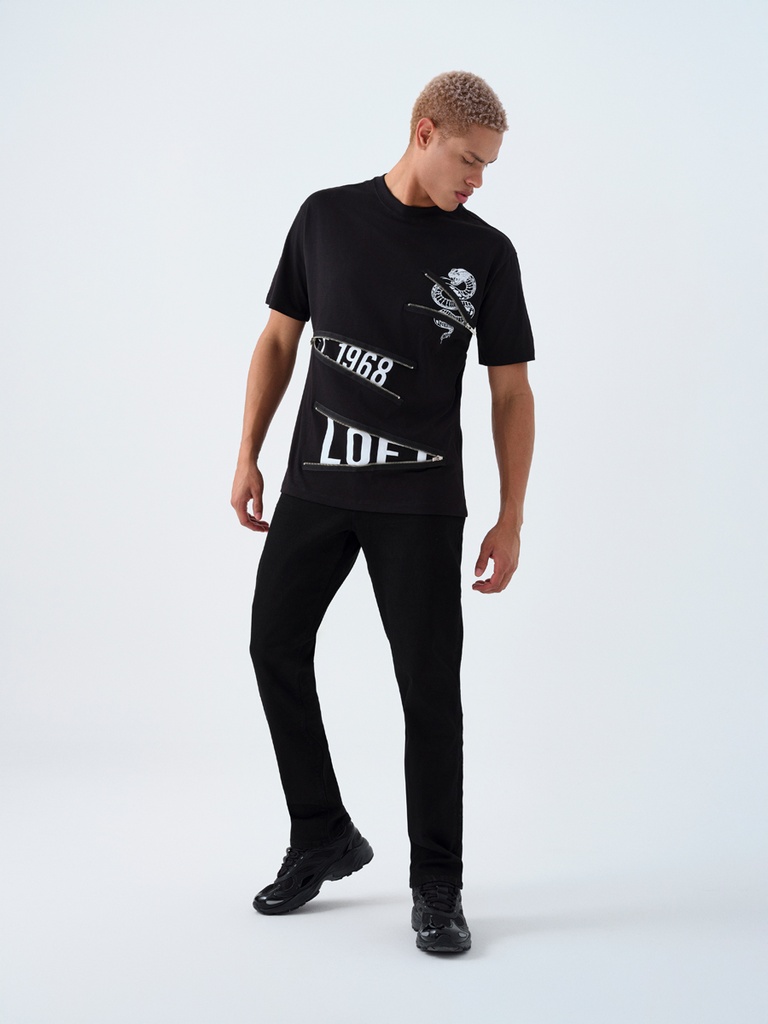 Loose Fit Men's T-shirt Short Sleeve