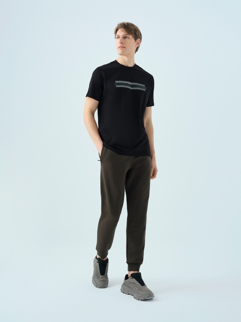 Regular Fit Men's T-shirt Short Sleeve