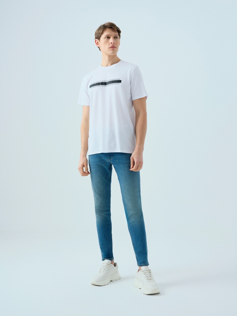 Regular Fit Men's T-shirt Short Sleeve
