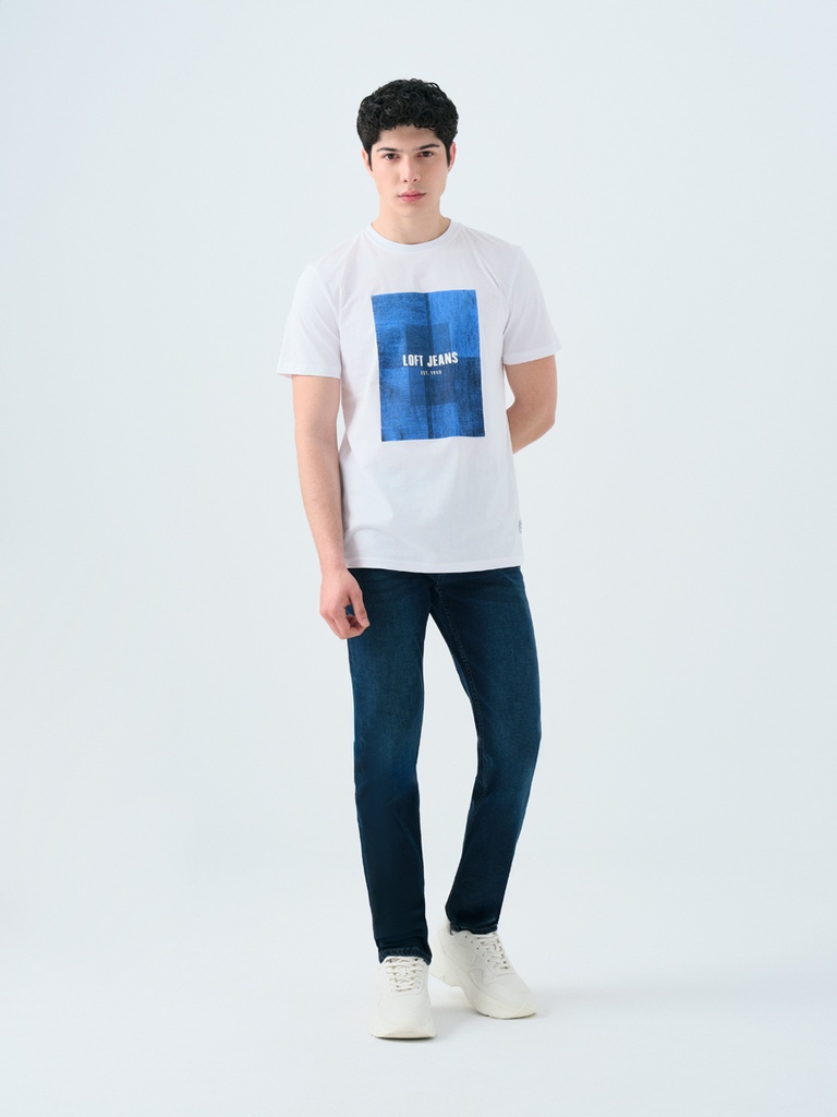 Regular Fit Men's T-shirt Short Sleeve
