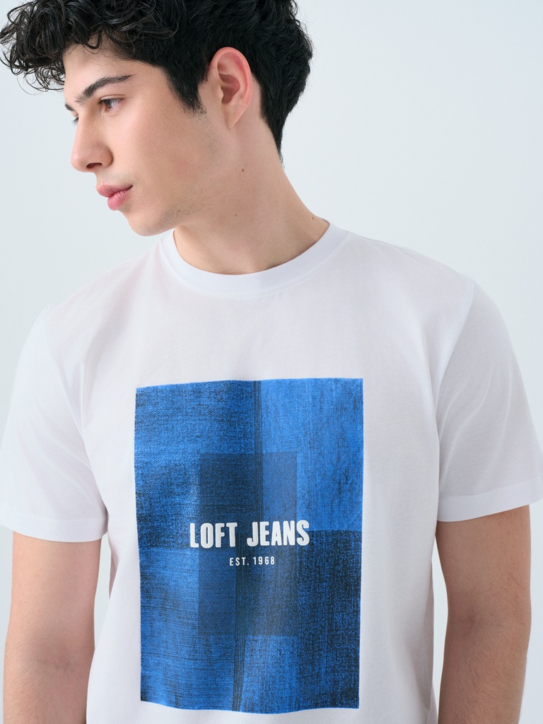Regular Fit Men's T-shirt Short Sleeve