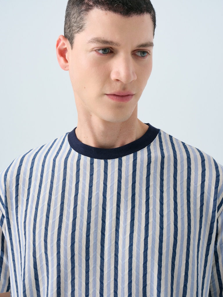 Loose Fit Men's T-shirt Short Sleeve