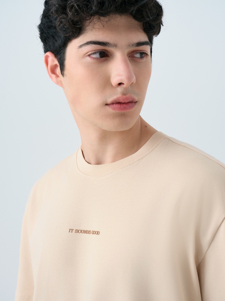 Loose Fit Men's T-shirt Short Sleeve