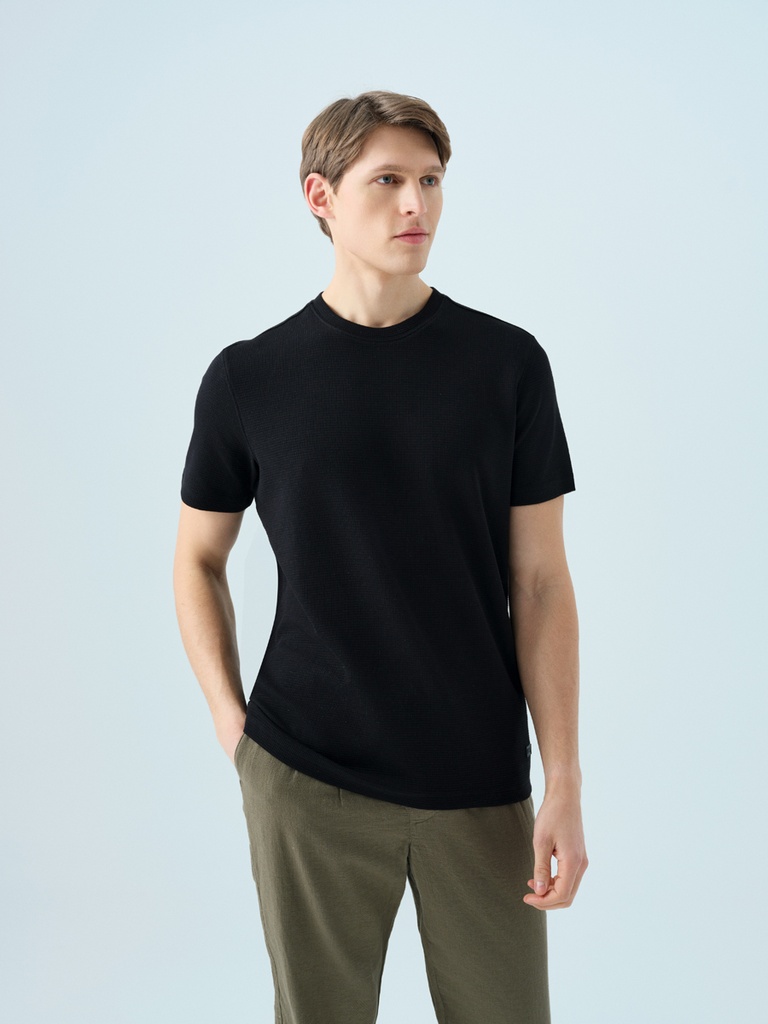 Regular Fit Men's T-shirt Short Sleeve
