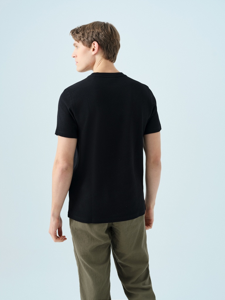 Regular Fit Men's T-shirt Short Sleeve