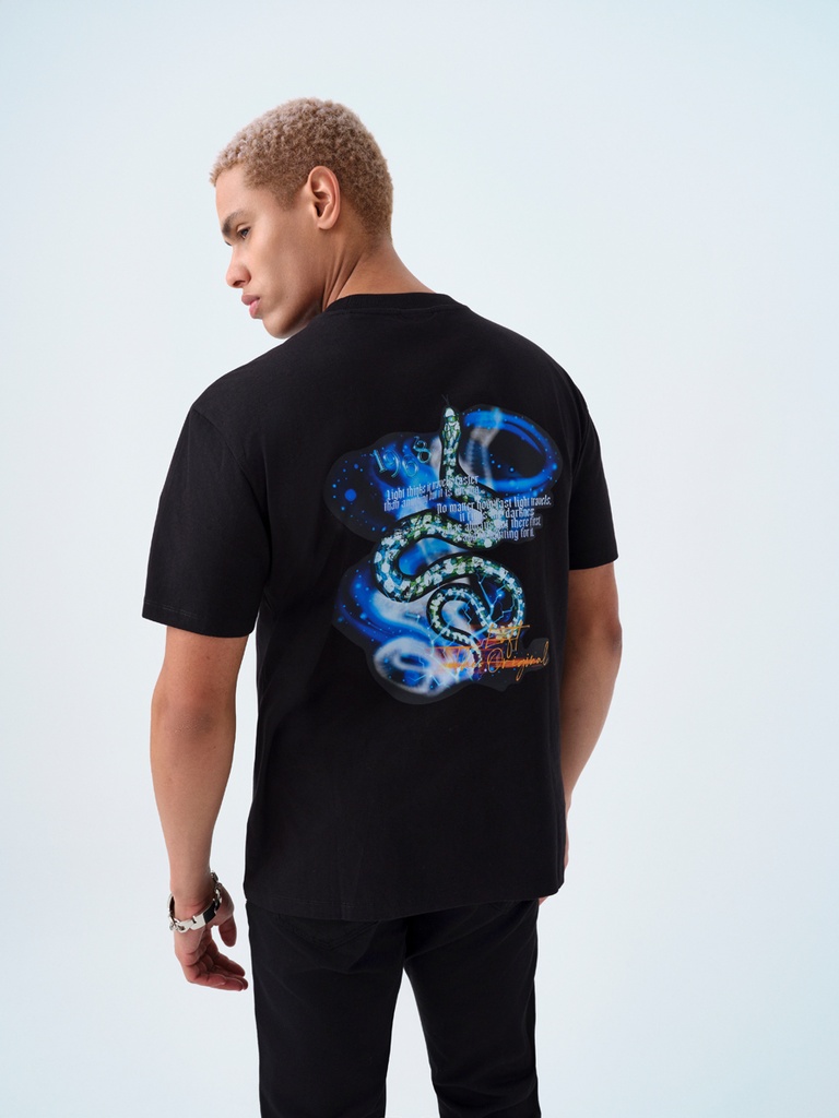 Loose Fit Men's T-shirt Short Sleeve