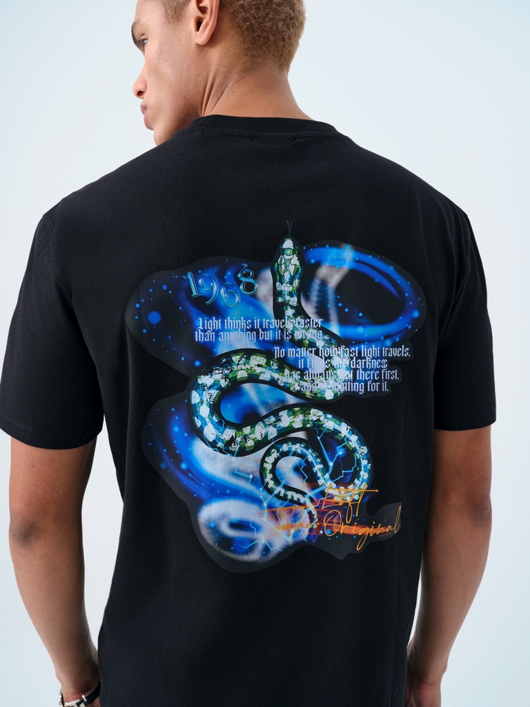 Loose Fit Men's T-shirt Short Sleeve