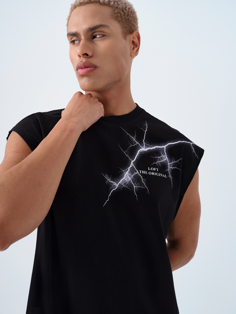 Loose Fit Men's T-shirt Short Sleeve