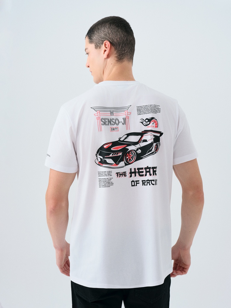 Regular Fit Men's T-shirt Short Sleeve