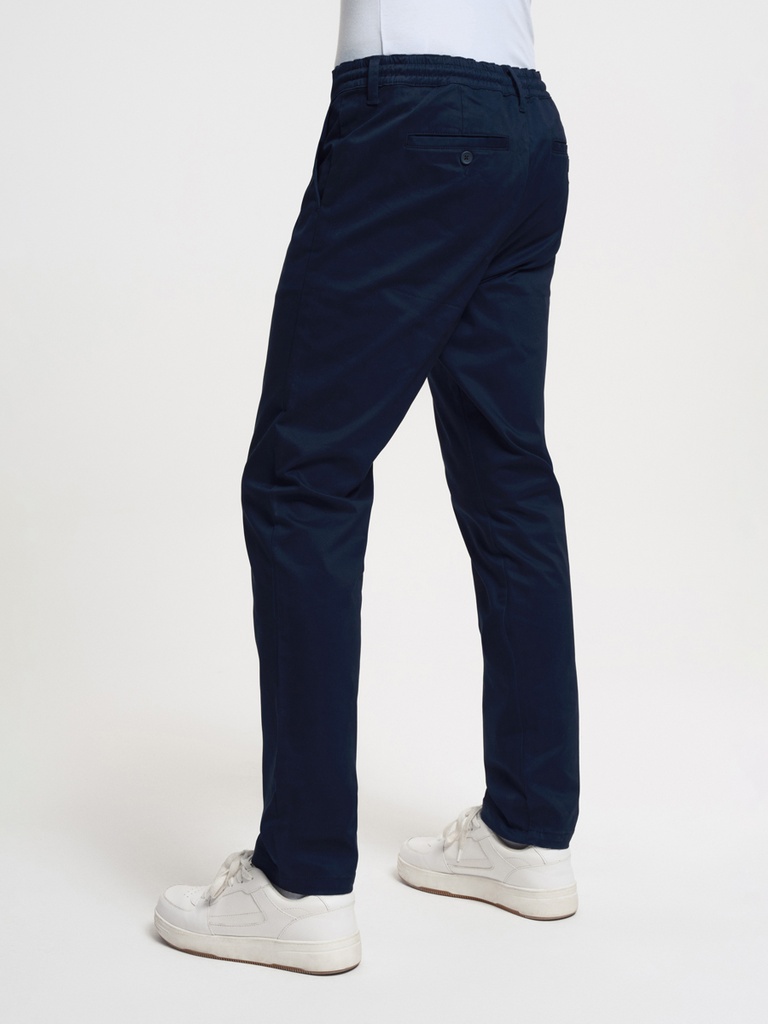 Regular Fit Men's Trousers Straight Leg