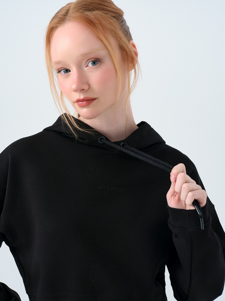 Loose Crop Women's Sweatshirt