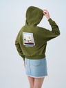 Loose Crop Women's Sweatshirt