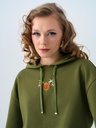 Loose Crop Women's Sweatshirt