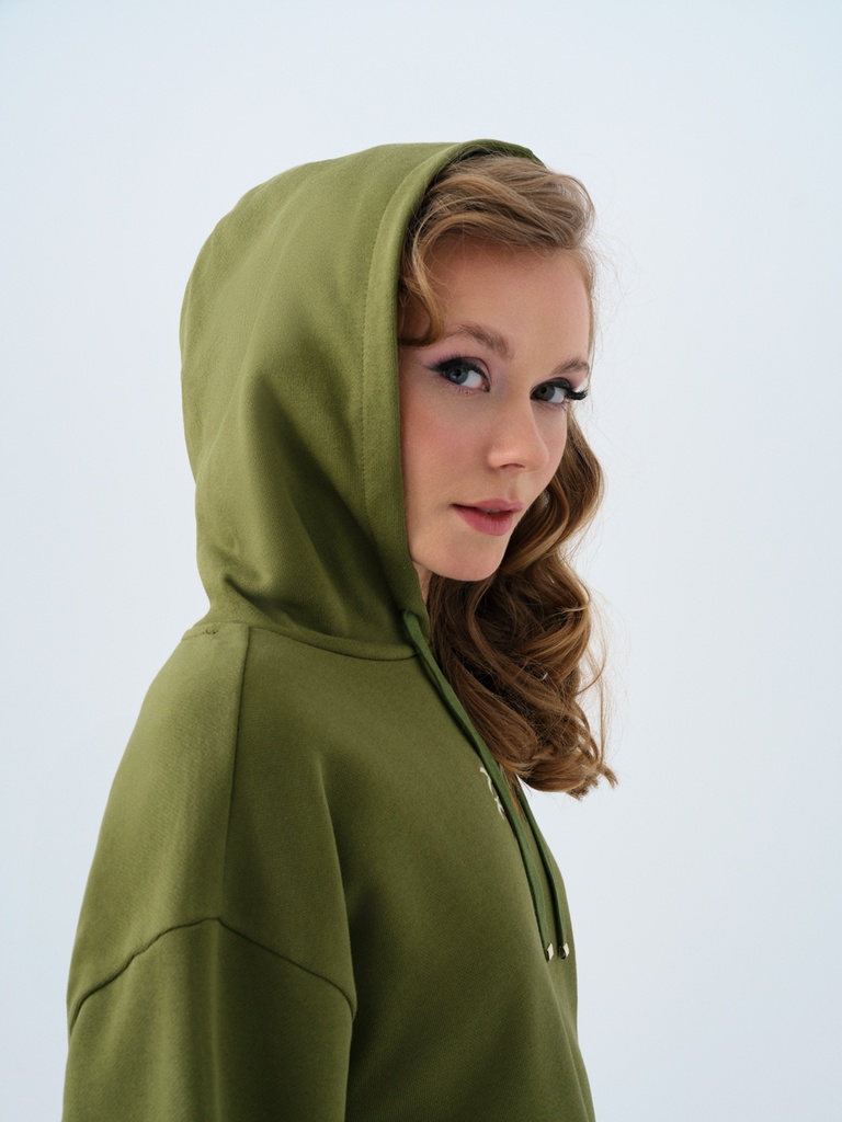 Loose Crop Women's Sweatshirt