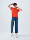 Loose Fit Women's T-shirt Short Sleeve