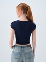 Crop Women's T-shirt Short Sleeve