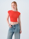 Crop Women's T-shirt Short Sleeve