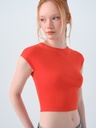 Crop Women's T-shirt Short Sleeve