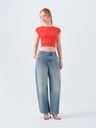 Crop Women's T-shirt Short Sleeve