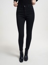 Women's Natalie Cindy Black Wash Trousers