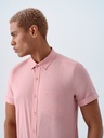 Regular Fit Men's Shirt Short Sleeve