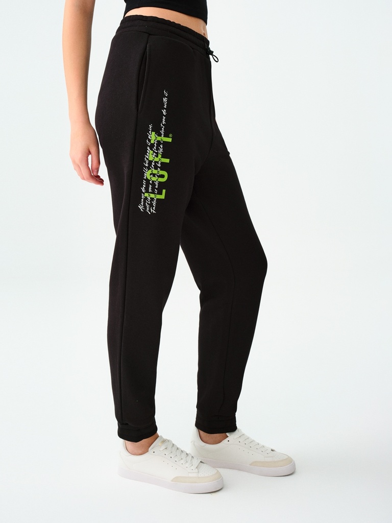 Black Women's Sweat Pants