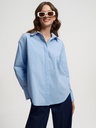 Oversized Fit Women's Long Sleeve Shirt