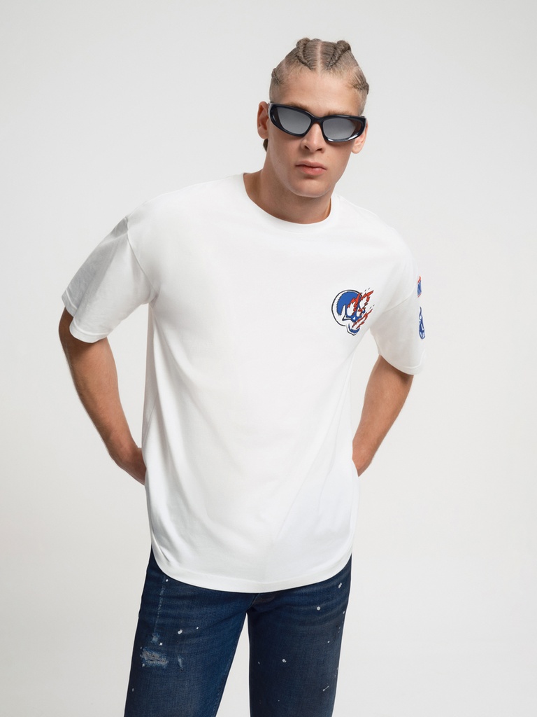 Oversize Men's T-Shirt Arm Sleeve