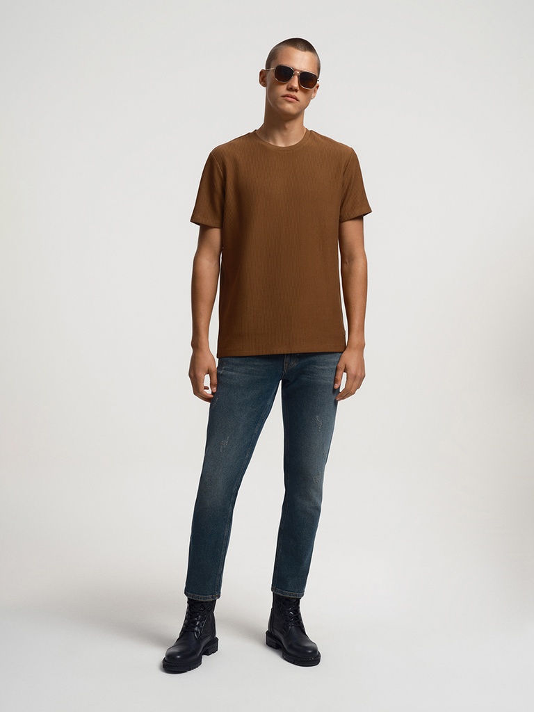Regular Fit Men's T-Shirt Short Sleeve