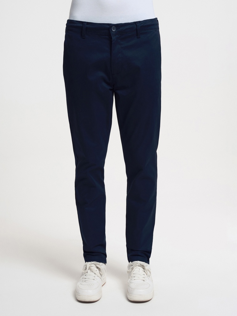 Regular Fit Men's Trousers Straight Leg