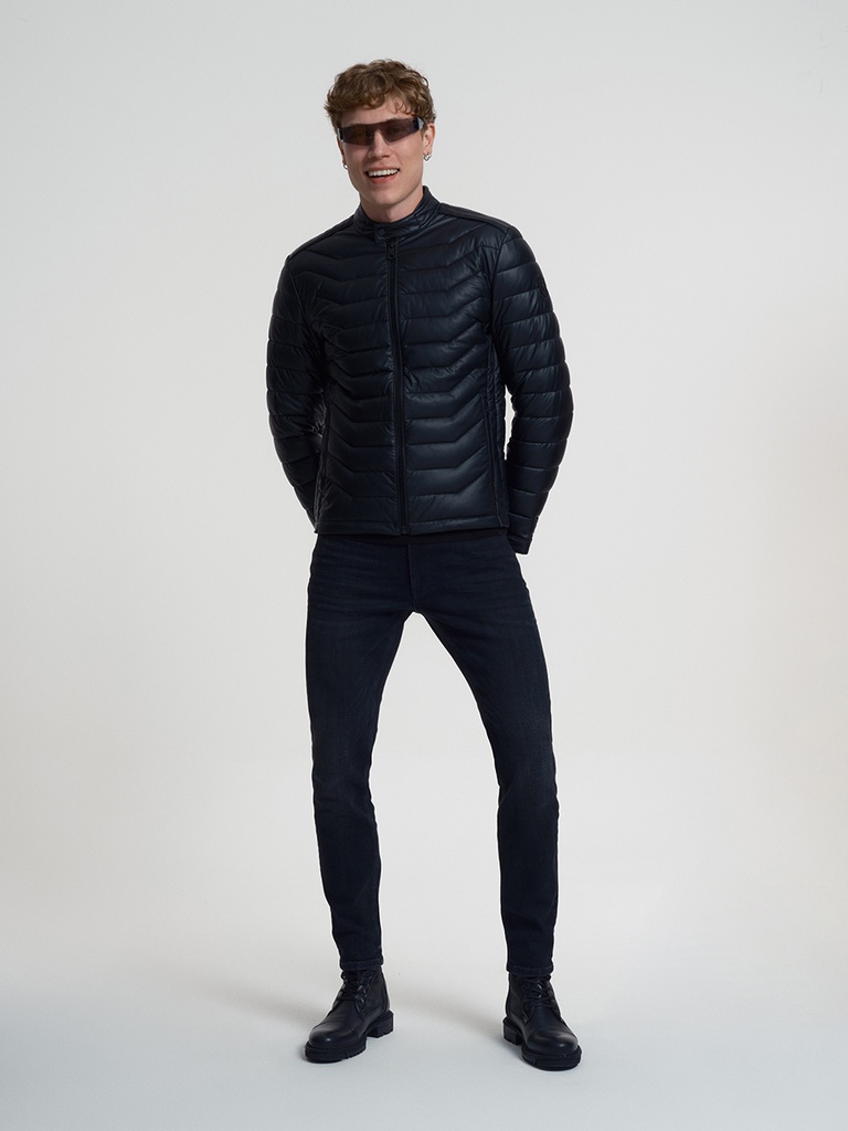 Regular Fit Men's Coat Puffer