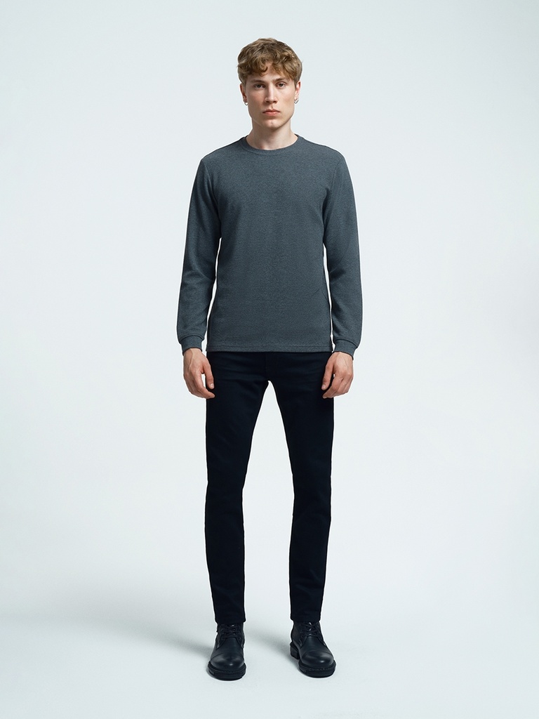 Regular Fit Men's T-Shirt Long Sleeve