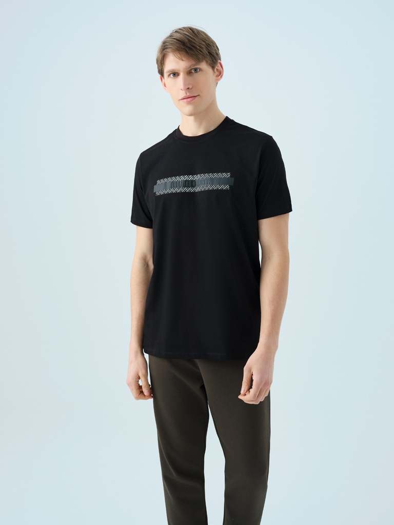 Regular Fit Men's T-shirt Short Sleeve